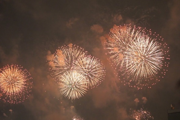 4th of July fireworks - photo by Brian Cleary