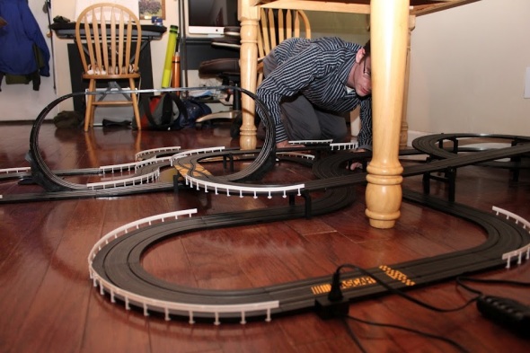 Slot car set - Photo 1 by Brian Cleary