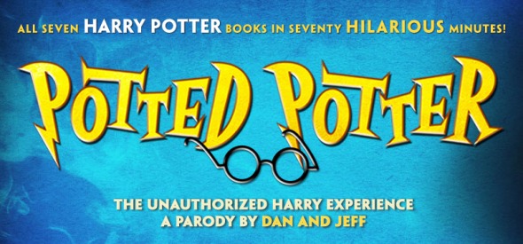 potted potter live show banner