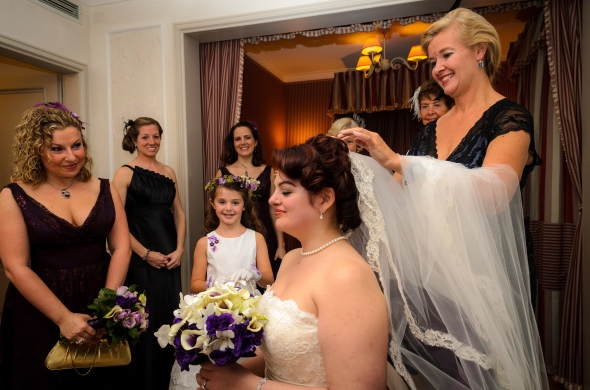 Bride Getting ready - Fiesole, Italy - 10-8-2012 - photo by SuperClearyPhoto
