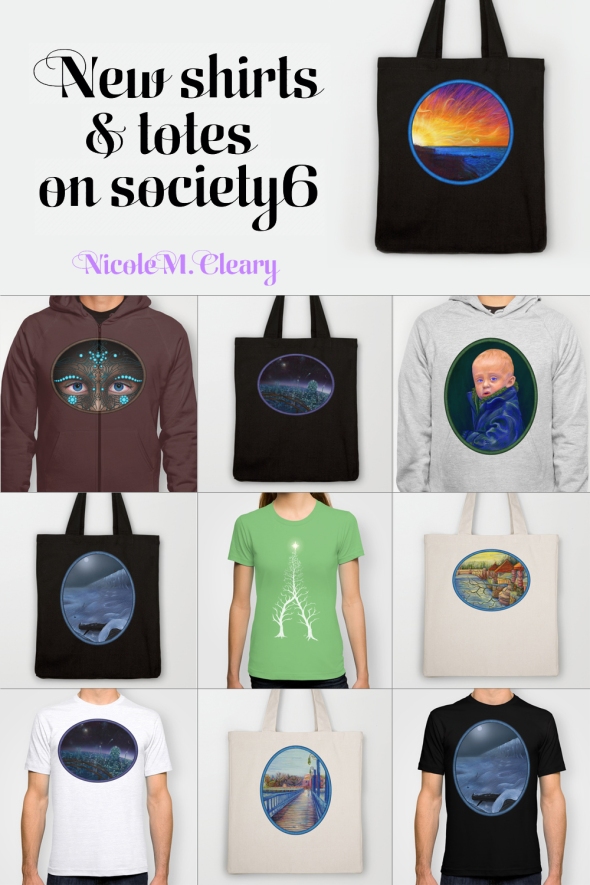 New Shirts And Totes by Nicole Cleary