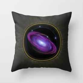 Space Travel - Pillow Design by Nicole Cleary